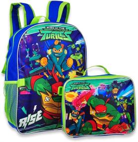 img 2 attached to 🐢 Ninja Turtles Backpack with Matching Detachable Feature - Ultimate Convenience!