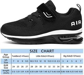 img 3 attached to 👟 Girls' Lightweight Running Sneakers - Autper Athletic Shoes