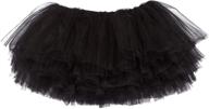my lello big girls 10-layer short ballet tulle tutu skirt (4t-10yr): adorable dancewear for girls! logo