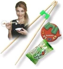 img 1 attached to 🥢 Unleash the Fun with FUN CHOP Chopstick Helper FunChop: Master Chopsticks with Ease!