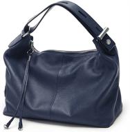 zency women's shoulder bag handbag lady casual tote - 100% real genuine leather, 6 colors, fashionable design logo