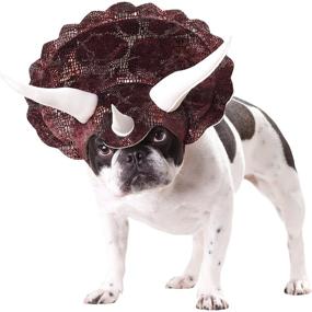 img 2 attached to 🐶 Animal Planet PET20104 Triceratops Dog Costume, Large: Unleash Roaring Style for Your Furry Friend