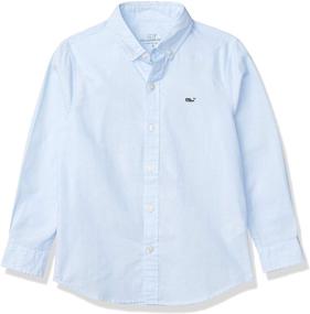 img 4 attached to 👕 Яркая рубашка с китом на мальчика Vineyard Vines: Классический стиль для молодых исследователей!