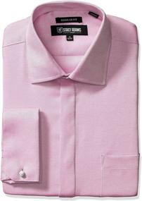 img 2 attached to 👔 STACY ADAMS Textured Purple Sleeve Men's Clothing: Stylish Shirts for Added Sophistication