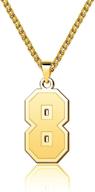 🏆 exude motivation and elegance with luxglitterlin inspirational necklace for athletes - premium stainless boys' jewelry logo