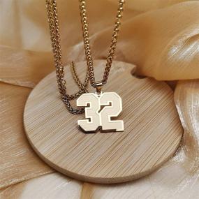 img 1 attached to 🏆 Exude Motivation and Elegance with LuxglitterLin Inspirational Necklace for Athletes - Premium Stainless Boys' Jewelry