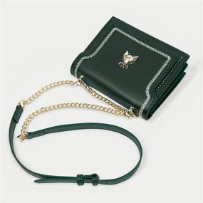 img 2 attached to Small Crossbody Women Shoulder Metal