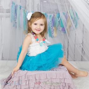 img 2 attached to My Lello Little Girls 10-Layer Short Ballet Tulle Tutu Skirt: Find the Perfect Fit for Ages 4 Mo. - 3T