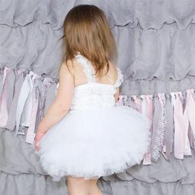 img 1 attached to My Lello Little Girls 10-Layer Short Ballet Tulle Tutu Skirt: Find the Perfect Fit for Ages 4 Mo. - 3T