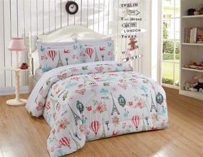 img 1 attached to 🛏️ Luxury Home Collection: Multicolor Bedding & Kids' Comforter Set - Enhance Your Bedroom with Style and Comfort