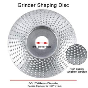 img 3 attached to Toolly Woodworking Tungsten Grinding Attachment