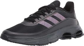 img 4 attached to 🖤 Black Adidas Quadcube Men's Sneaker