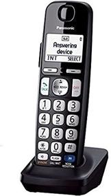img 3 attached to 📞 Panasonic KX-TGEA40S Silver Cordless Phone Handset Accessory: Compatible with KX-TGE463S, KX-TGE474S, KX-TGE475S Series Phone Systems