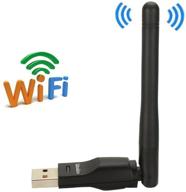 💻 ideolco 150m 2.4g wireless usb wifi adapter with high-gain antenna for desktop/laptop, windows/android/mac compatible logo