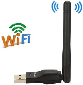 img 4 attached to 💻 IDEOLCO 150M 2.4G Wireless USB WiFi Adapter with High-Gain Antenna for Desktop/Laptop, Windows/Android/Mac Compatible