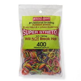 img 2 attached to 🌈 Proclaim Assorted Brights Rubber Bands - 400 Count Assorted Brights