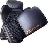 century training boxing gloves black logo