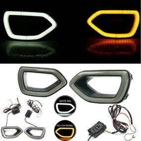 img 3 attached to Enhanced Sequential Smoke Grille LED Lights for 2015-2019 Dodge Charger SRT/Scat Pack