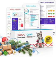 basepaws cat dna test kit: explore 18 breeds, genetic 🐾 health report, wildcat index | featured on shark tank and ellen’s list logo