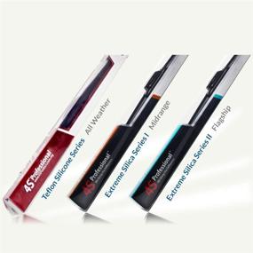 img 1 attached to 🌧️ Enhanced Visibility with 4S Professional Extreme Silica II Wiper Blades Rain x 2 Pack - Rain Repellent NanoSilica Technology - 2 Year Warranty (26" + 16")