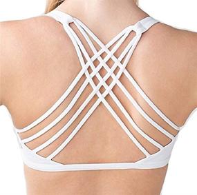 img 4 attached to Black Women's 👩 Lululemon Free Strappy Sports Attire