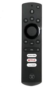 img 2 attached to 🎮 Enhanced OEM Replacement Alexa Voice Remote Control for Element Westinghouse Fire TV EL4KAMZ4317 WA43UFT1001 43GSR4100KN WA65UFT1001 EL4KAMZ5017, EL4KAMZ5517, and EL4KAMZ6517