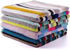 img 4 attached to 🛁 Premium Bath Towels - Set of Bath Towels - High-Quality Cotton Bath Towels - Top Rated Bath Towels (4)