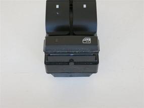img 4 attached to Enhance Your Vehicle's Interior with the GM Genuine Parts D1954F Ebony Door Window Switch