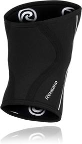 img 1 attached to 👍 Rehband Rx Knee Support 3mm Black Medium - Best Sleeve for Knee Support