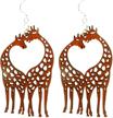 green tree giraffe renewable earrings logo