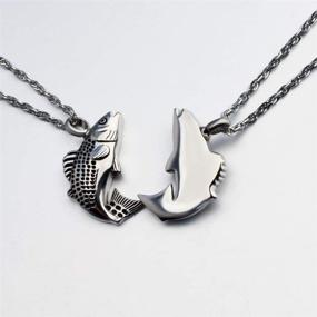 img 1 attached to Fishing for a Lasting Memorial: Fish Cremation Jewelry Keepsake Necklace