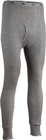 img 3 attached to 👖 Indera Men's Heavyweight Cotton Waffle Knit Thermal Underwear Pant