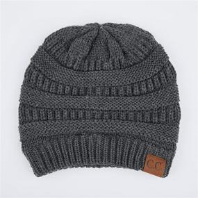 img 2 attached to Hatsandscarf Exclusives Unisex Stretch Beanie Outdoor Recreation for Hiking & Outdoor Recreation Clothing