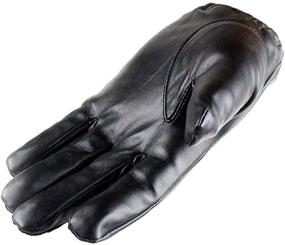 img 2 attached to 🧤 Long Keeper Leather Touchscreen Driving Gloves