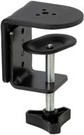🖥️ vivo pt-sd-cp01a: black heavy duty 4 inch c-clamp for monitor mount stands - reliable sturdy desk clamp logo