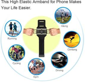 img 2 attached to 📱 BeeAktiv 180° Rotatable Armband: Universal Cell Phone Holder for Running, Lifting & Workout | Compatible with Android, iPhone, Samsung & Google Pixel