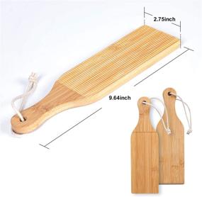 img 3 attached to 🍝 YIDADA Gnocchi Board Butter Paddles - Bamboo Pasta Board Gnocchi Maker, Gnocchi Paddle Pasta Tools, Pack of 2