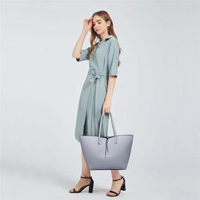 img 3 attached to 👜 Модная сумка Miss Lulu - женская сумка-шоппер для улучшения стиля и функциональности