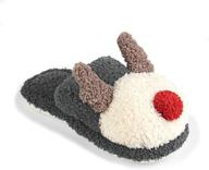 🐻 adorable kiyoh animal toddler slippers: stylish winter shoes for boys' feet logo