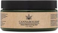 🌿 cannabolish wintergreen odor removing gel: eliminate unwanted odors with ease, 7 oz logo