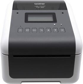 img 4 attached to 🖨️ Brother TD4550DNWB - 4-inch Thermal Desktop Barcode and Label Printer | Labels, Barcodes, Receipts, Tags | 300 dpi, 6 IPS | USB, Serial, Ethernet, Wi-Fi & Bluetooth Included