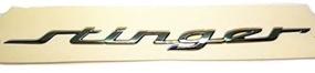 img 1 attached to Genuine OEM Stinger Lettering Emblem Badge: Perfect Fit for 2017-2019 Kia Stinger