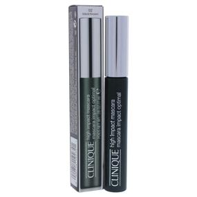 img 2 attached to 👁️ Clinique High Impact Mascara - Dramatic On-Contact Lashes for Women, Black/Brown, 0.28 Ounce