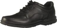 👞 rockport mens world classic black: timeless elegance and unmatched comfort logo