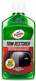 img 1 attached to 🐢 Turtle Wax T-125 Premium Grade Trim Restorer - 10 oz.: Bring Back the Shine to Your Vehicle's Trim!