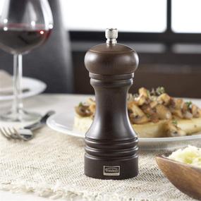 img 3 attached to 🌶️ Trudeau 6-inch Chocolate Professional Pepper Mill