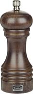 🌶️ trudeau 6-inch chocolate professional pepper mill logo