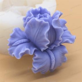 img 3 attached to 🌸 Versatile Soap Making Molds: 3D Flower Designs, Crafted with Silicone and Resin