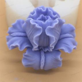 img 4 attached to 🌸 Versatile Soap Making Molds: 3D Flower Designs, Crafted with Silicone and Resin