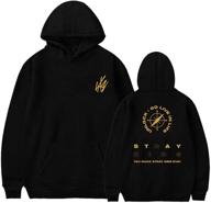 xkpopfans kpop stray hoodie unlock boys' clothing and fashion hoodies & sweatshirts logo